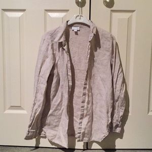 Linen, button-up